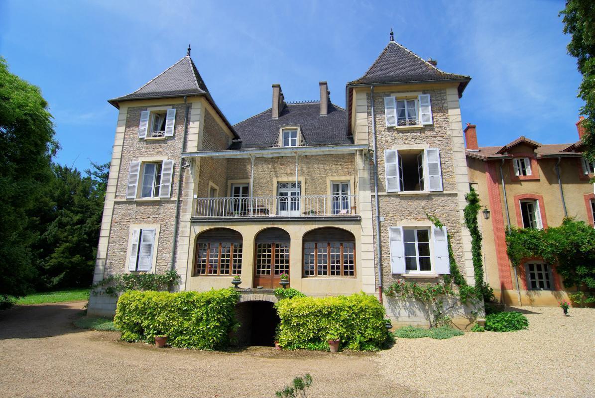 Le Chateau Bed & Breakfast Champagny-sous-Uxelles Eksteriør bilde